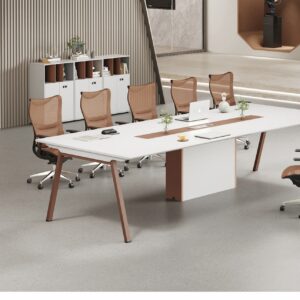 Mesa reunião branca Kate AD/BRANCA-2,40