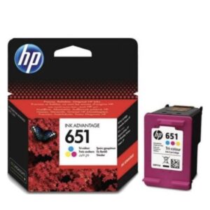 TINTEIRO HP 651 TRICOLOR