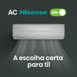 AR CONDICIONADO HISENSE 12 BTU (AC)