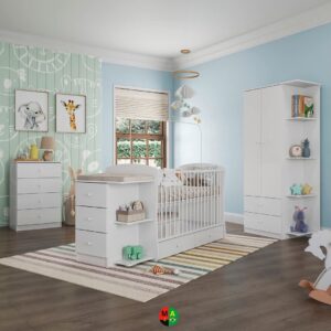 CONJUNTO DE QUARTO PARA BEBÉ AD/BEBÉ-001