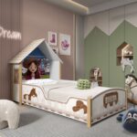 CAMA INFANTIL CASINHA POWER AD/BRANCA-0,90